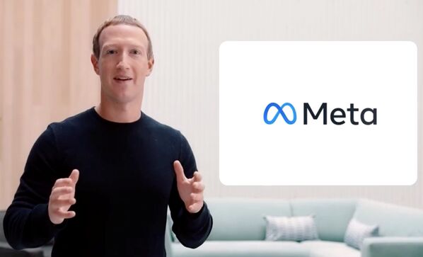 Facebook&#x27;s chief executive Mark Zuckerberg speaks during a live-streamed virtual and augmented reality conference to announce the rebrand of Facebook to Meta, in this screen grab taken from a video released on 28 October 2021. - Sputnik International