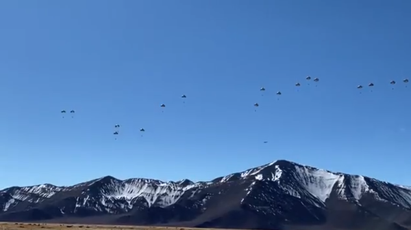 High-altitude airborne exercise in eastern Ladakh - Sputnik International