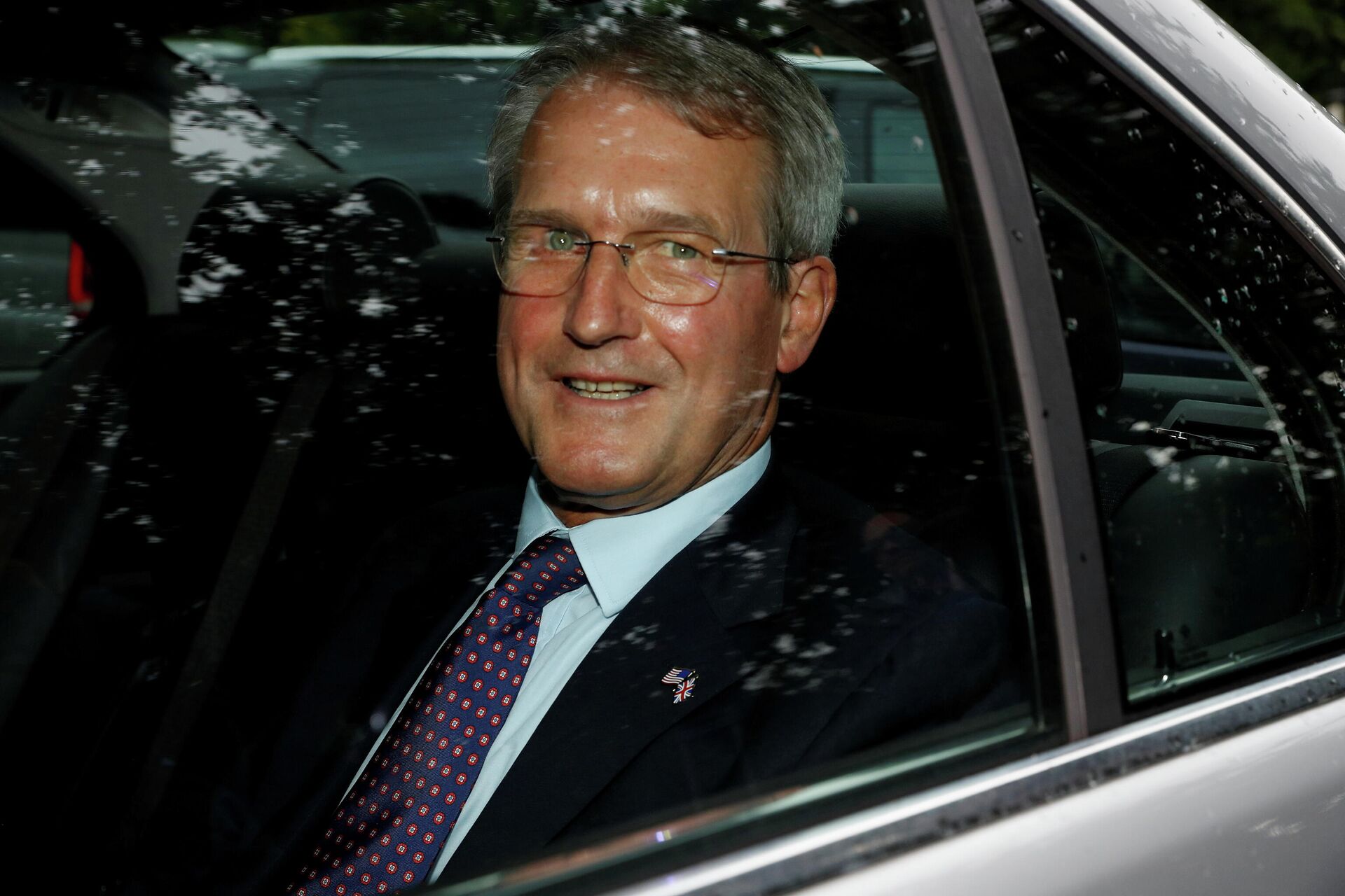 FILE PHOTO: Owen Paterson leaves Winfield House during U.S. President Donald Trump's state visit in London, - Sputnik International, 1920, 16.11.2021