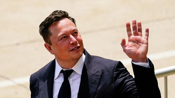 CEO Elon Musk departs from the justice center in Wilmington, Del., Tuesday, July 13, 2021. - Sputnik International