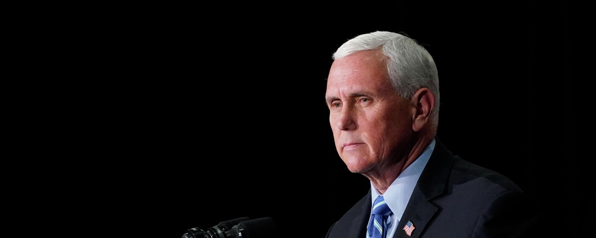 Former Vice President Mike Pence speaks about educational freedom at Patrick Henry College in Purcellville, Va., Thursday, Oct. 28, 2021. - Sputnik International, 1920, 02.02.2022