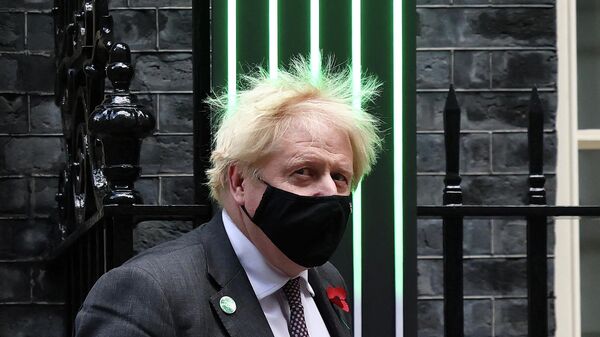British Prime Minister Boris Johnson leaves 10 Downing Street in London - Sputnik International