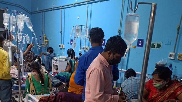 Children's ward at Safdarjung Hospital, New Delhi - Sputnik International