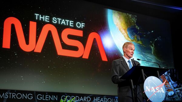 NASA Administrator Bill Nelson speaks during a State of NASA address, as he announces the new DAVINCI+ and VERITAS space missions to study Venus, at NASA headquarters in Washington, U.S., June 2, 2021. - Sputnik International