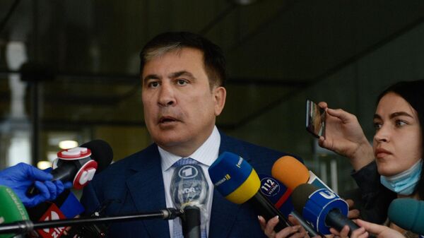 Former Georgian President Mikheil Saakashvili - Sputnik International