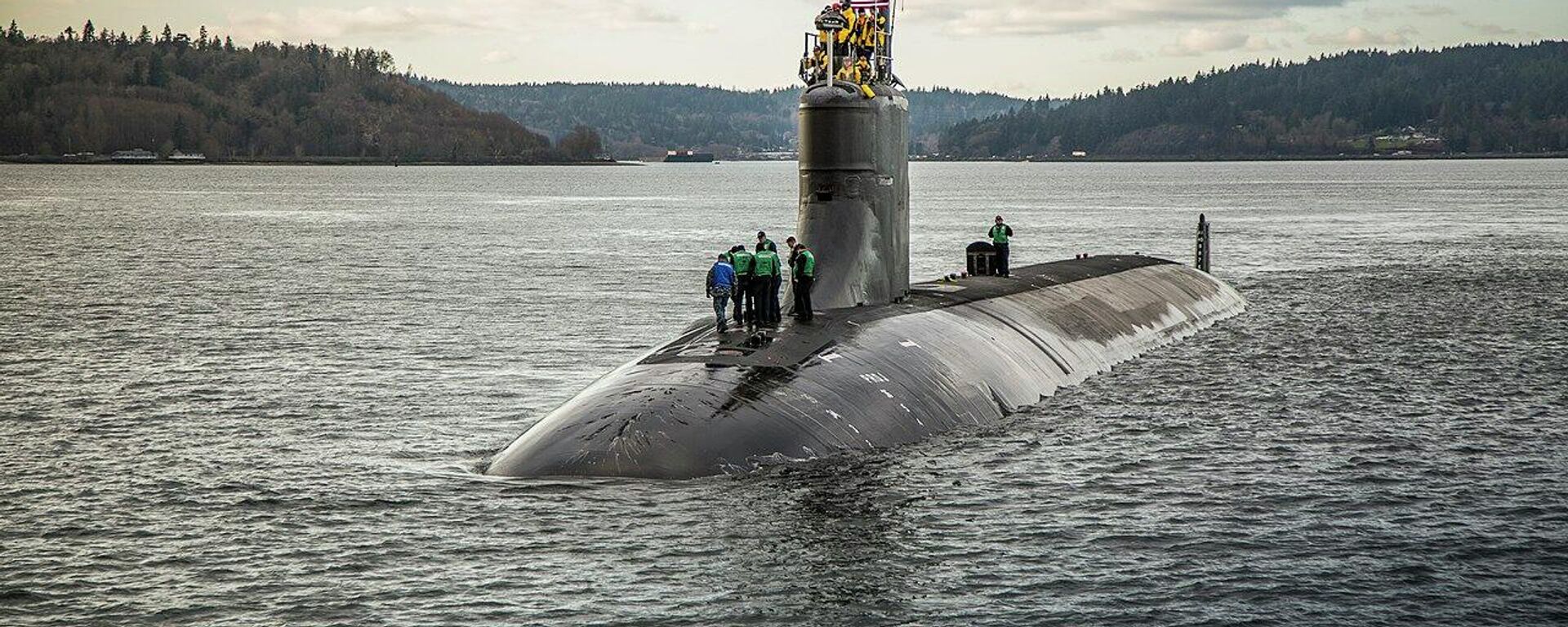 The Seawolf-class fast-attack submarine USS Connecticut (SSN 22) - Sputnik International, 1920, 18.11.2021