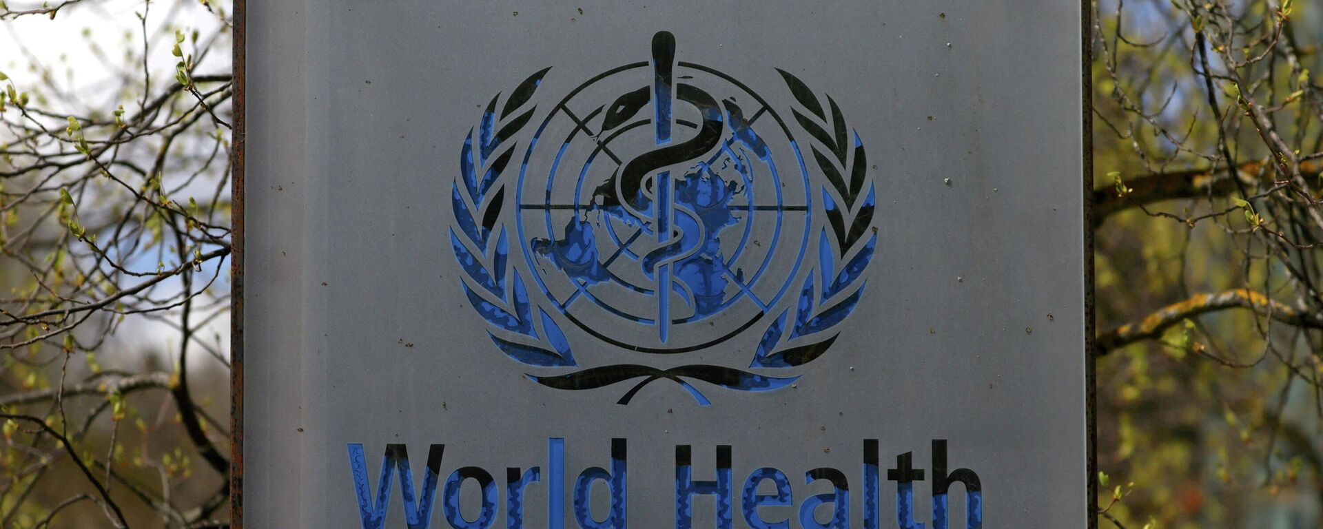 A logo is pictured outside a building of the World Health Organization (WHO) during an executive board meeting on update on the coronavirus disease (COVID-19) outbreak, in Geneva, Switzerland, April 6, 2021 - Sputnik International, 1920, 27.11.2021