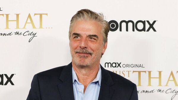 Chris Noth poses during the red carpet premiere of the 'Sex and The City' sequel, 'And Just Like That' in New York City, U.S. December 8, 2021 - Sputnik International