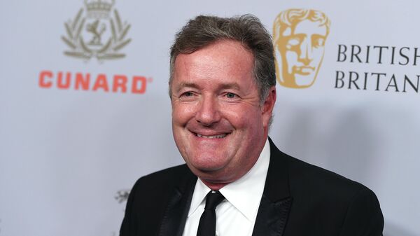 In this Friday, Oct. 25, 2019 file photo, Piers Morgan arrives at the BAFTA Los Angeles Britannia Awards at the Beverly Hilton Hotel in Beverly Hills, Calif - Sputnik International