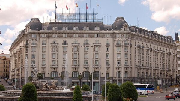  View of the Palace Hotel in Madrid (Spain) - Sputnik International