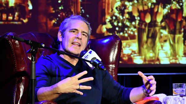 Andy Cohen attends SiriusXM's Radio Andy Annual Holiday Hangout at The Cutting Room on December 10, 2021 in New York City. - Sputnik International