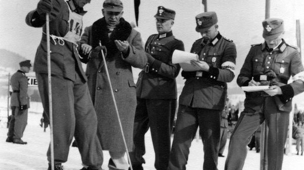 Ski competition in Nazi Germany, 1939. - Sputnik International