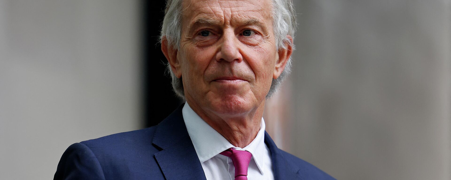 In this file photo taken on June 6, 2021, former British Prime Minister Tony Blair, leaves the BBC in central London, after appearing on the BBC political programme The Andrew Marr Show - Sputnik International, 1920, 09.01.2022