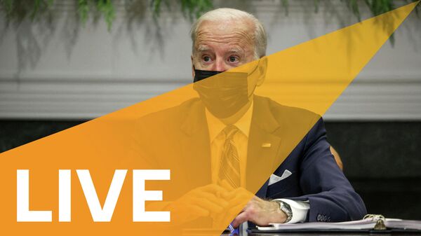 US President Biden and Vice President Harris Deliver Remarks on Anniversary of Capitol Hill Riot - Sputnik International