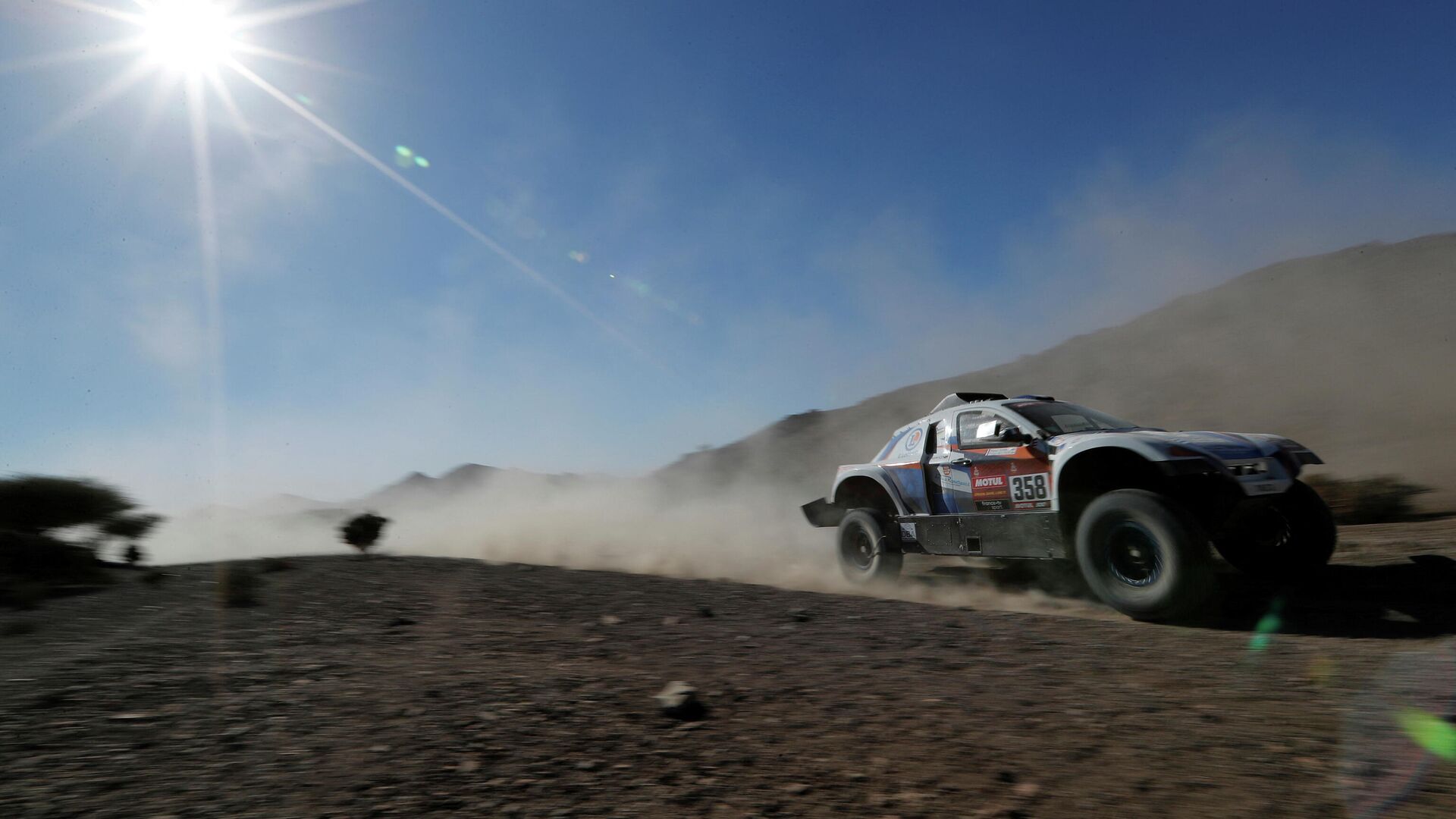FILE PHOTO: Rallying - Dakar Rally - Stage 2 - Al Wajh - Neom, Saudi Arabia - January 6, 2020  Sodicars Racing car driven by Philippe Boutron and Mayeul Barbet in action during stage two - Sputnik International, 1920, 07.01.2022