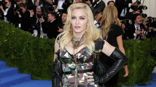 NEW YORK, NY - MAY 01: Madonna attends the Rei Kawakubo/Comme des Garcons: Art Of The In-Between Costume Institute Gala at Metropolitan Museum of Art on May 1, 2017 in New York City - Sputnik International