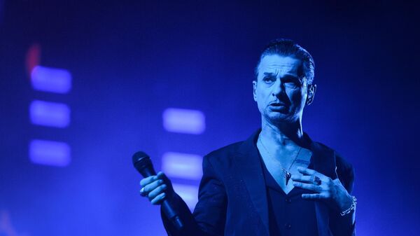 Lead singer of the English electronic band Depeche Mode, Dave Gahan, performs at the 43rd Paleo music festival on July 17, 2018 in Nyon, western Switzerland. - Sputnik International
