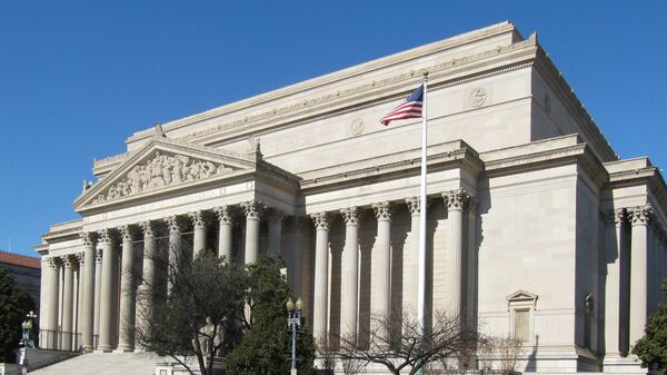 US National Archives Building in Washington, DC - Sputnik International