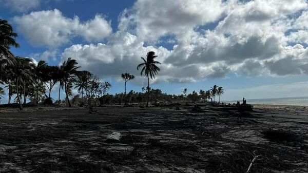 Tonga after Volcanic Eruption - Sputnik International