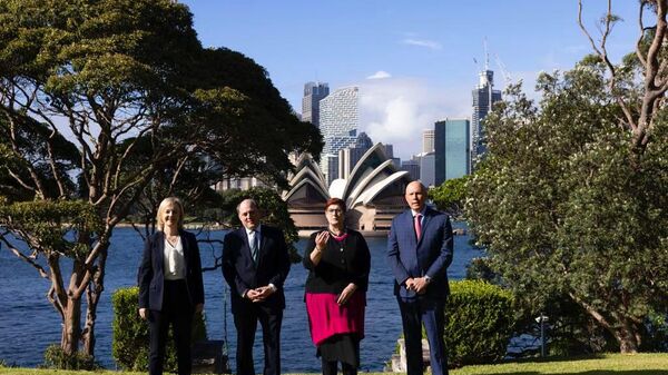 Australia and UK Hold Annual AUKMIN Summit on 21 January 2021 - Sputnik International