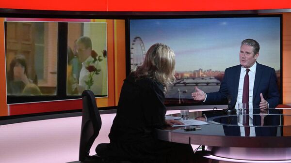 British Labour Party leader Starmer appears on BBC's Sunday Morning show - Sputnik International