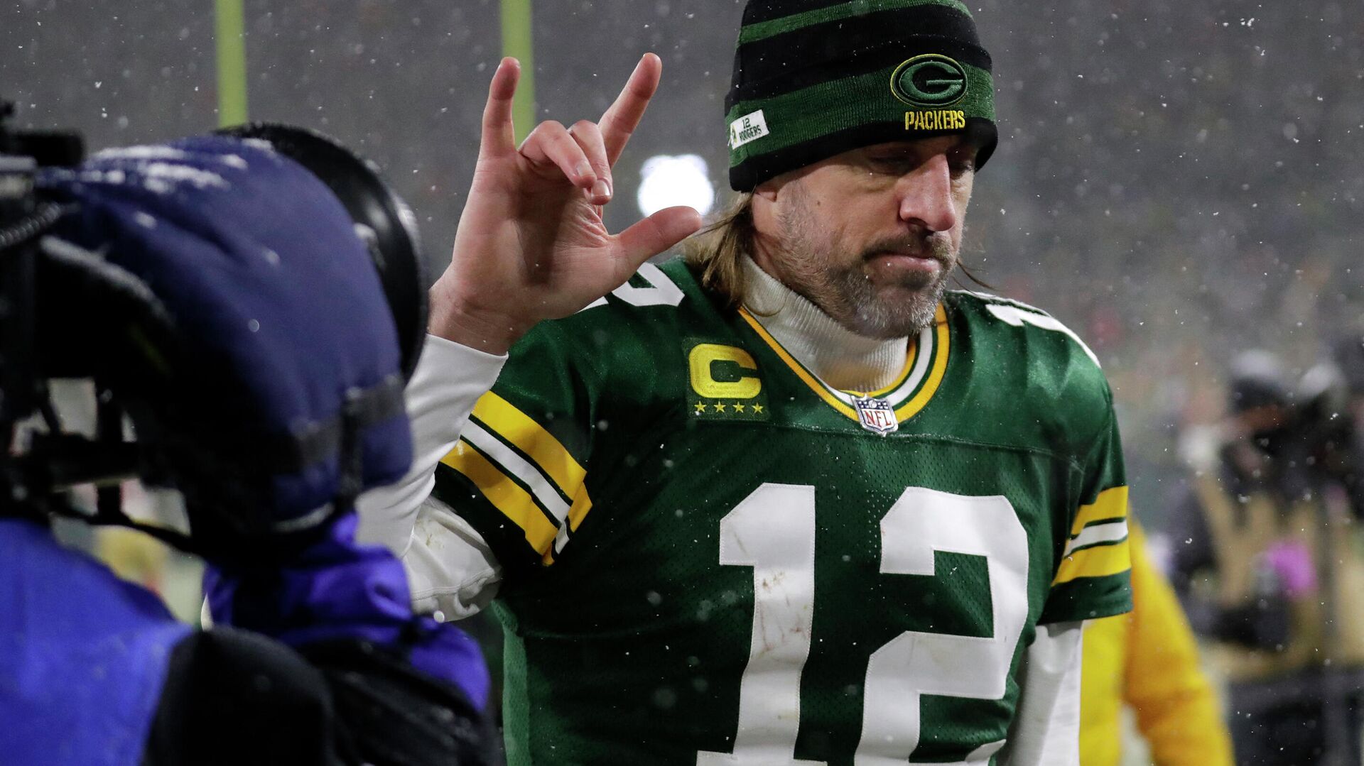 Aaron Rodgers after playoff loss to San Francisco 49ers in divisional round - Sputnik International, 1920, 24.01.2022
