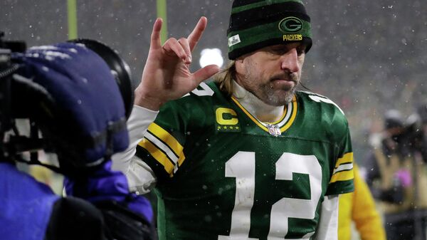 Aaron Rodgers after playoff loss to San Francisco 49ers in divisional round - Sputnik International