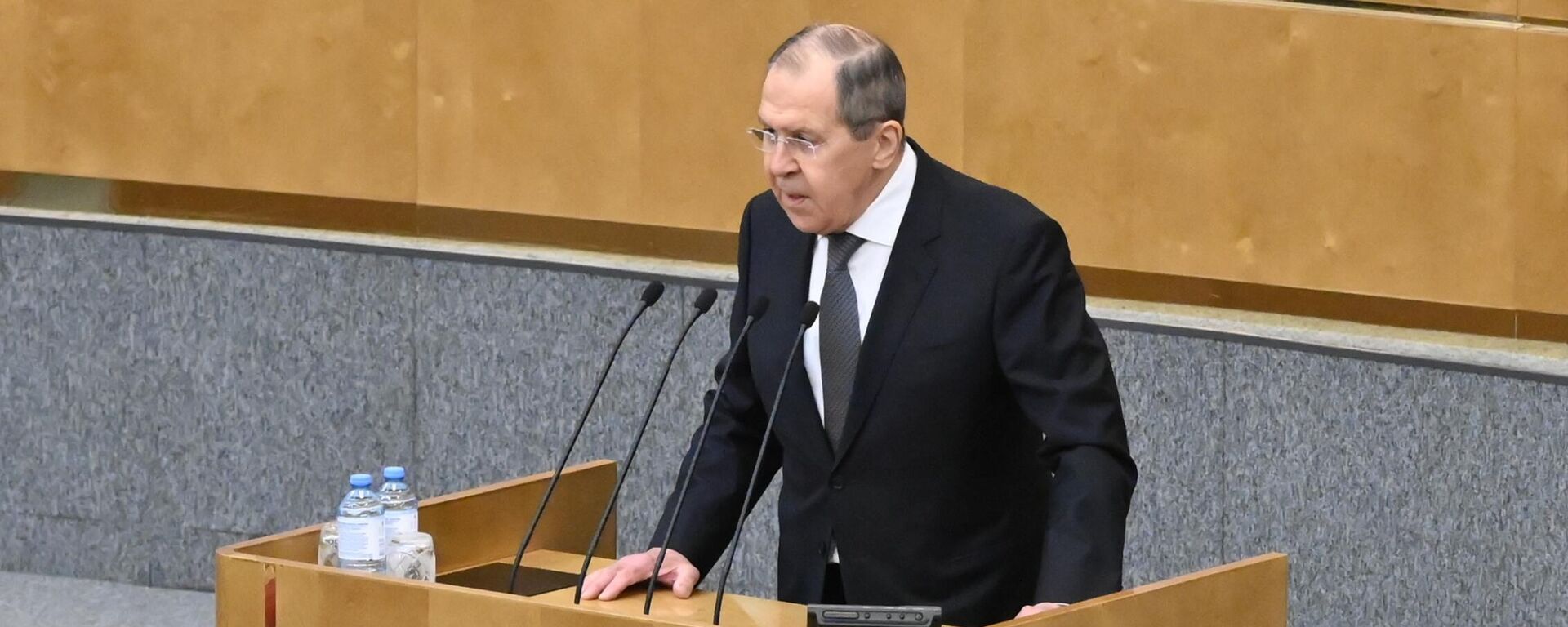 Russian Foreign Minister Sergei Lavrov speaks to Duma lawmakers, January 26, 2022. - Sputnik International, 1920, 26.01.2022