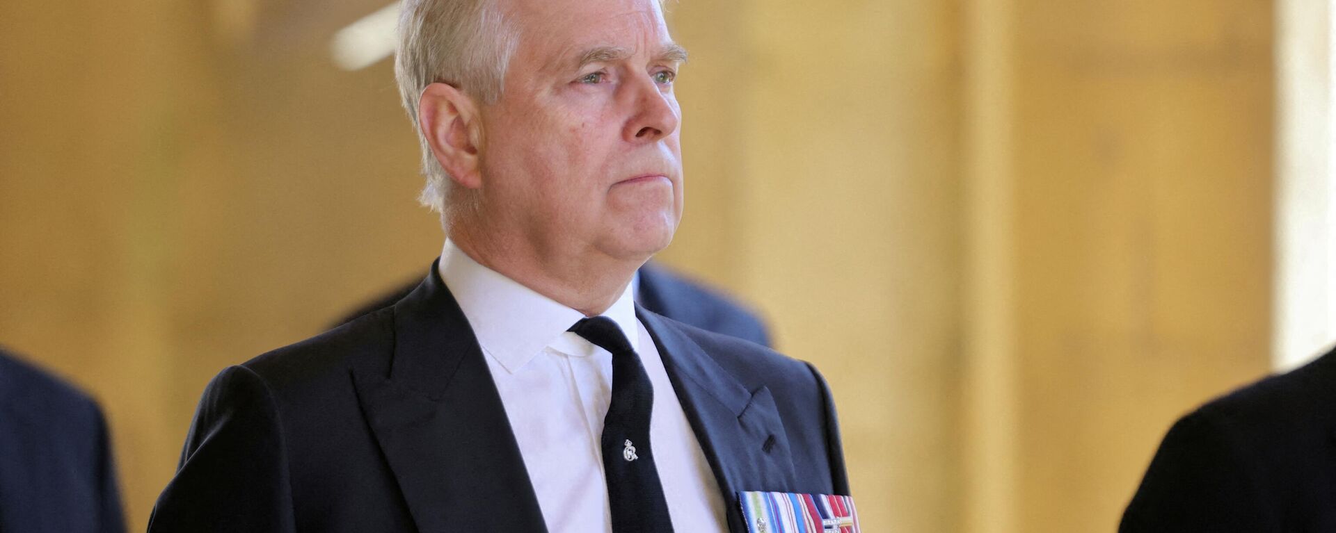 FILE PHOTO: Britain's Britain's Prince Andrew, Duke of York, looks on during the funeral of Britain's Prince Philip, husband of Queen Elizabeth, who died at the age of 99, in Windsor, Britain, April 17, 2021 - Sputnik International, 1920, 18.02.2022