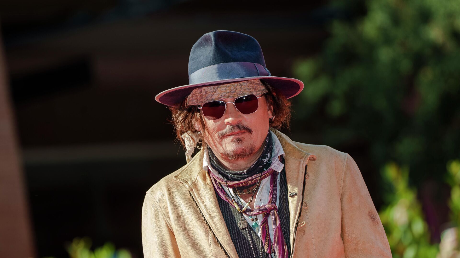 Actor Johnny Depp poses on the red carpet for the movie 'Puffins' at the 16th edition of the Rome Film Fest in Rome, Sunday, Oct. 17, 2021 - Sputnik International, 1920, 30.01.2022