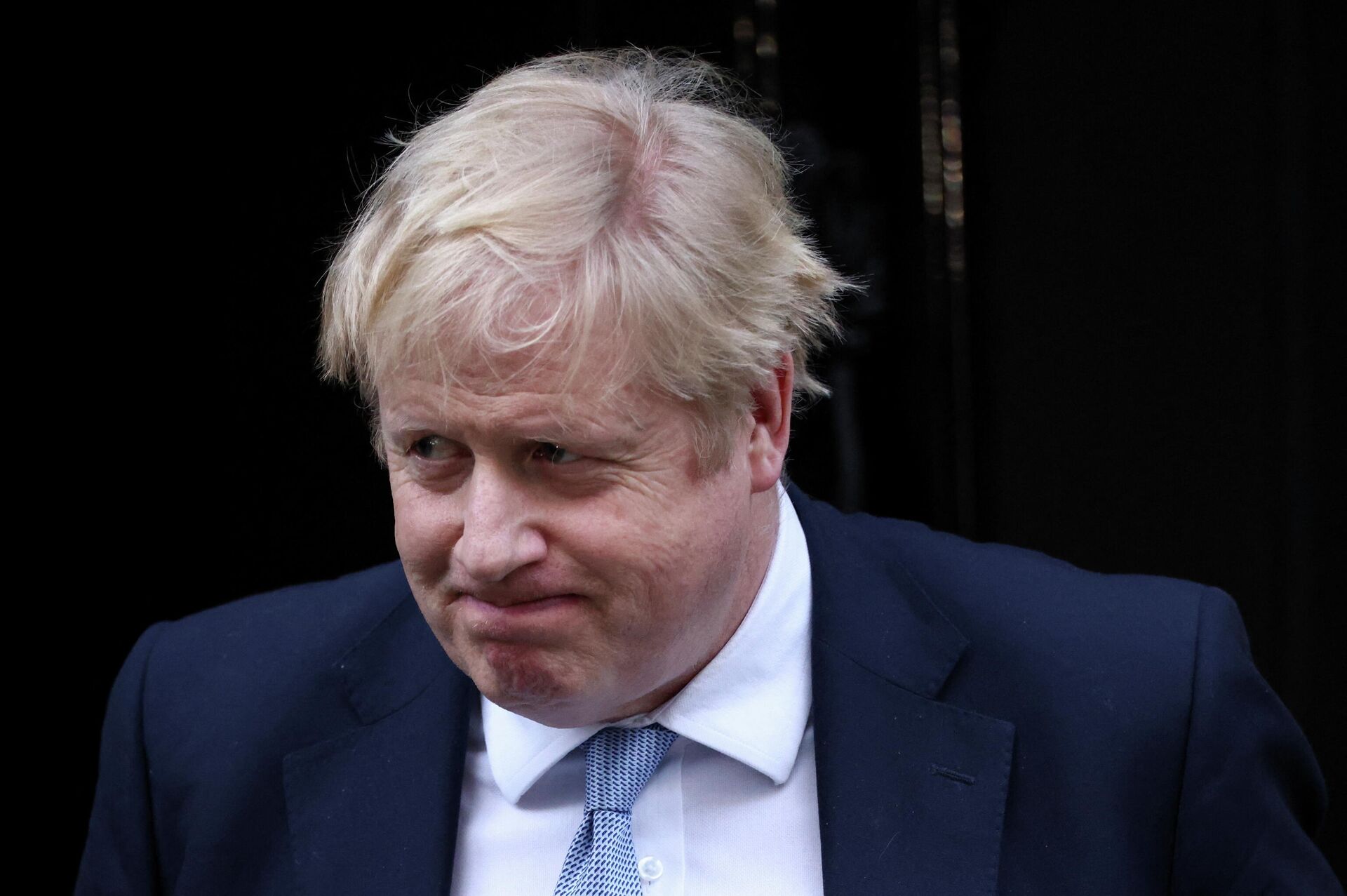 British PM Boris Johnson in Downing Street - Sputnik International, 1920, 01.02.2022