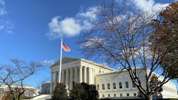 A general view of the U.S. Supreme Court building in Washington, U.S., November 26, 2021. Picture taken November 26, 2021. REUTERS/Will Dunham - Sputnik International