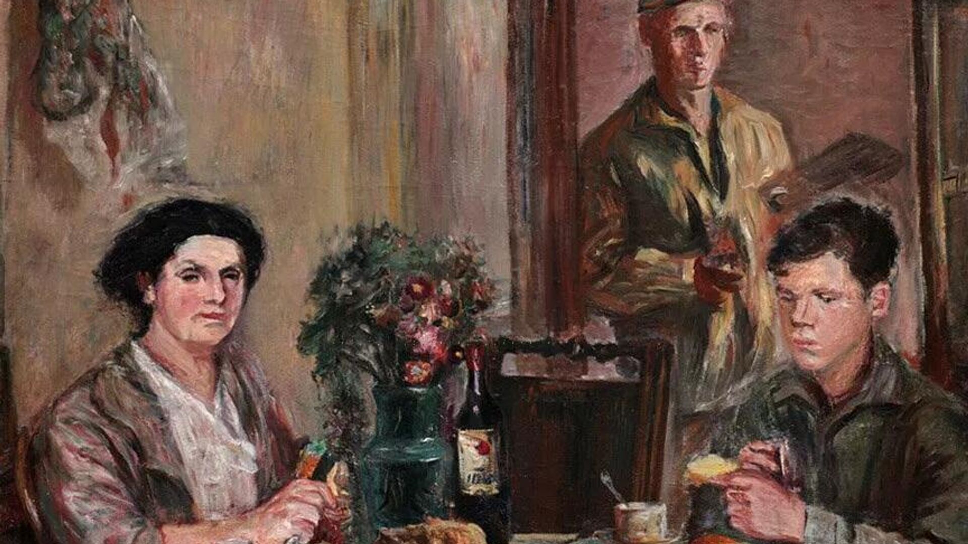 Aleksandr Davydovich Drevin. The artist's family. 1938 - Sputnik International, 1920, 02.02.2022