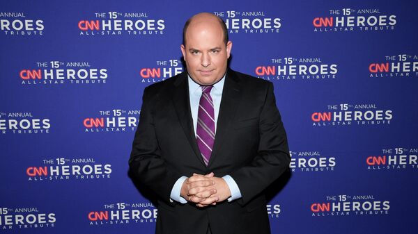 Brian Stelter attends the 15th annual CNN Heroes All-Star Tribute at the American Museum of Natural History on Sunday, Dec. 12, 2021, in New York. - Sputnik International