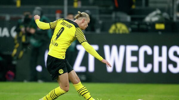 Borussia Dortmund's Erling Braut Haaland  - Sputnik International