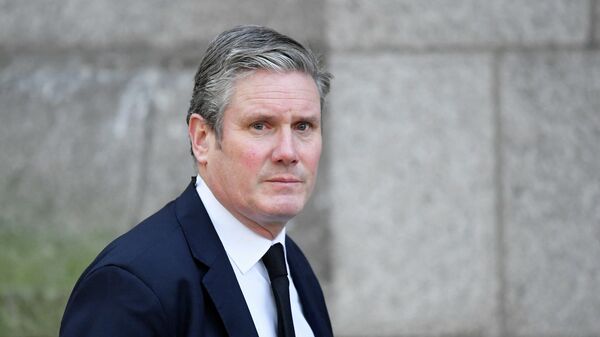 FILE PHOTO: Britain's Labour Party leader Keir Starmer arrives for the remembrance mass of MP David Amess, who was stabbed to death during a meeting with constituents, at Westminster Cathedral in London, Britain, November 23, 2021 - Sputnik International