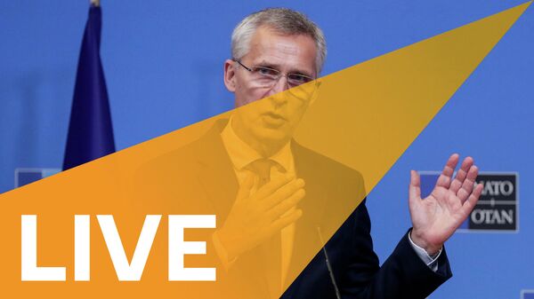 NATO Chief Stoltenberg and Polish President Duda Hold Press Conference in Brussels - Sputnik International