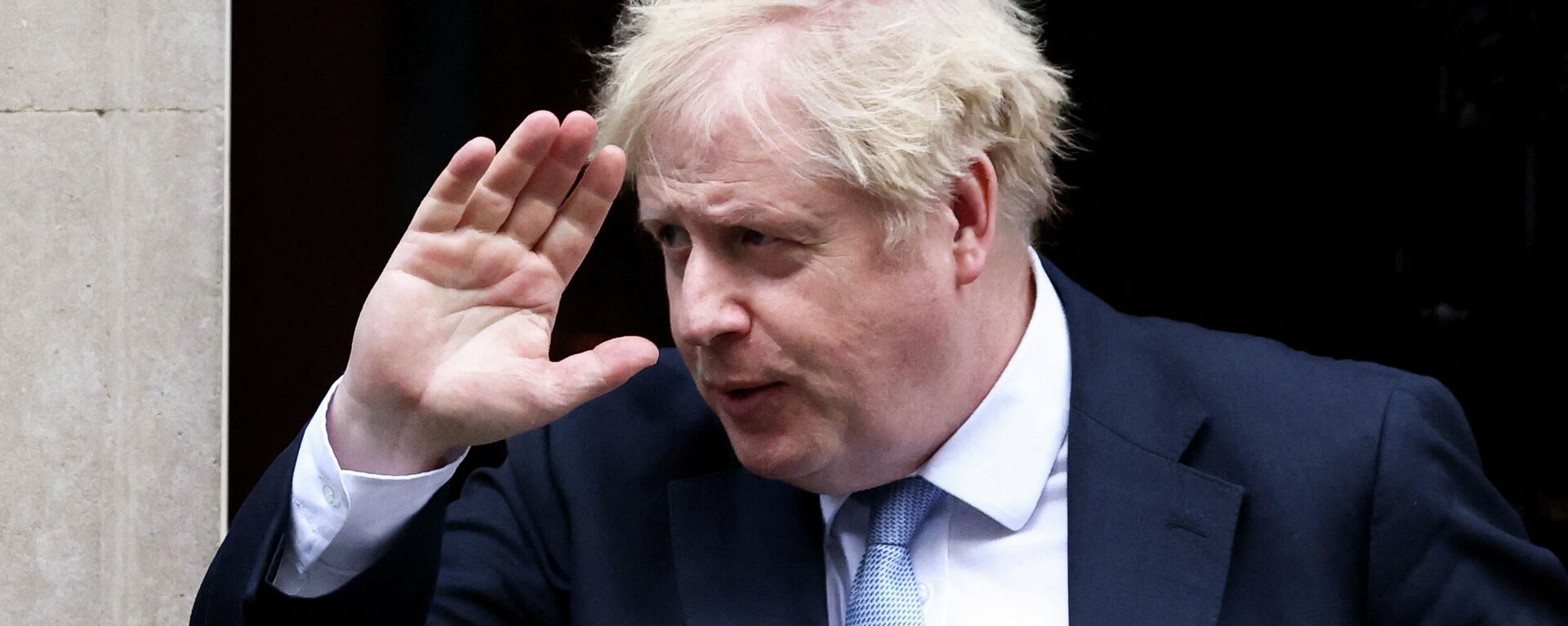 British Prime Minister Boris Johnson leaves 10 Downing Street in London, Britain, February 9, 2022 - Sputnik International, 1920, 06.03.2022