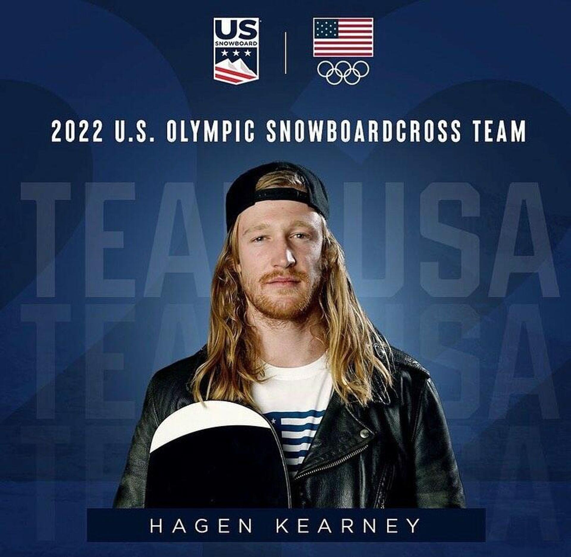 Hagen Kearney, of Team USA's 2022 Snowboardcross Team | 2022 Winter Olympics | Beijing, China  - Sputnik International, 1920, 12.02.2022