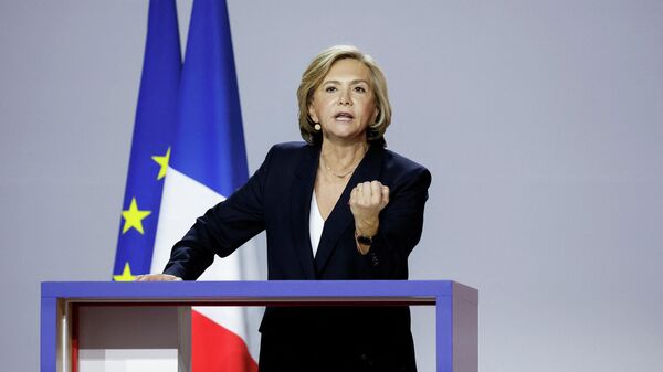 Valerie Pecresse, head of the Paris Ile-de-France region and Les Republicains (LR) right-wing party candidate for the 2022 French presidential election - Sputnik International