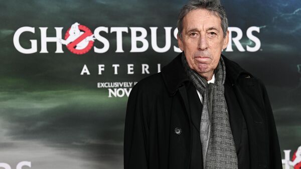 Producer Ivan Reitman attends the premiere of Ghostbusters: Afterlife at AMC Lincoln Square 13 on Monday, Nov. 15, 2021, in New York. Reitman, the influential filmmaker and producer behind beloved comedies from “Animal House” to “Ghostbusters,” has died.  Reitman passed away peacefully in his sleep Saturday night, Feb. 12, 2022, at his home in Montecito, Calif., his family told The Associated Press.  He was 75.   - Sputnik International