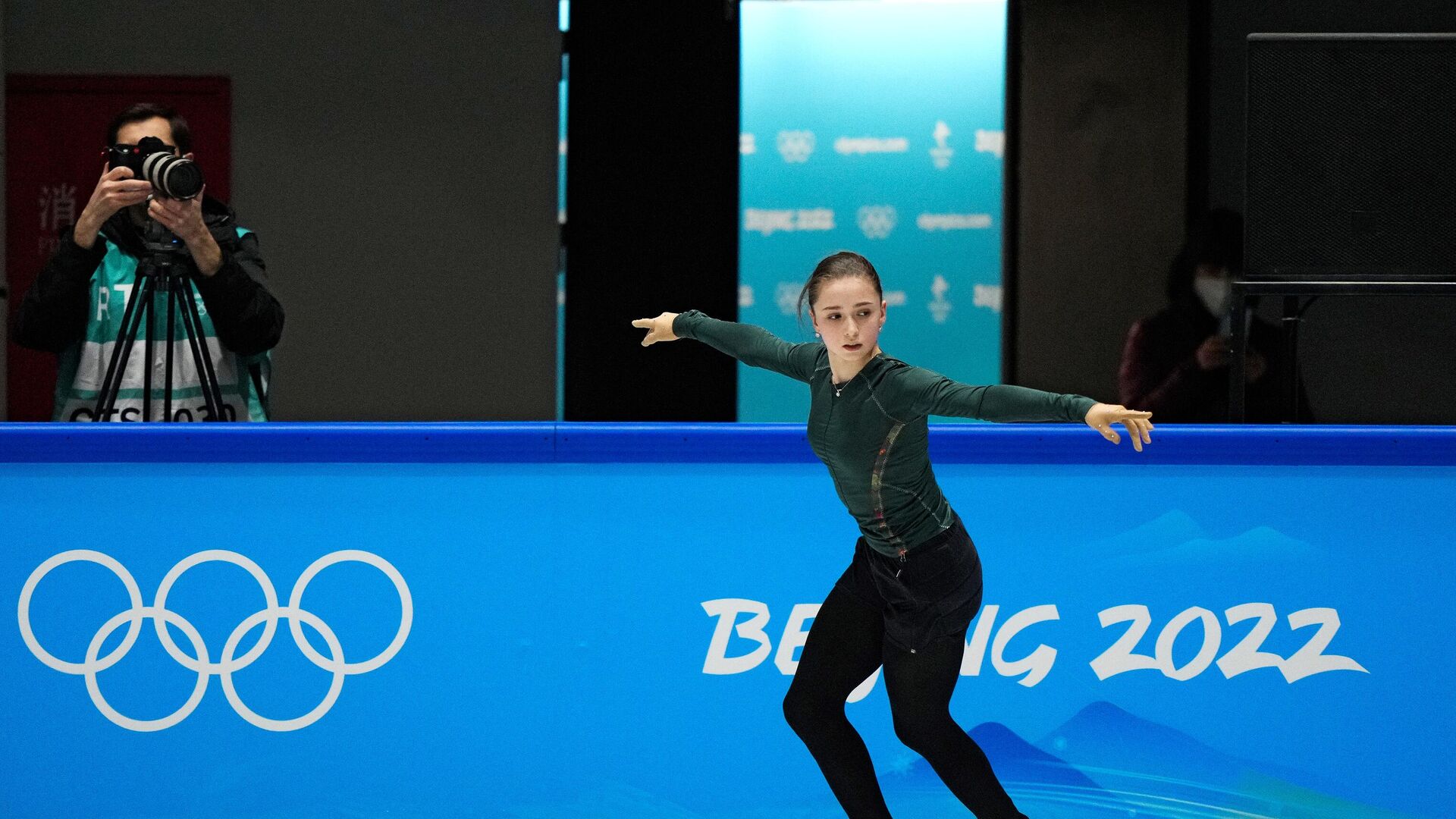 Russian skater Kamila Valieva  - Sputnik International, 1920, 14.02.2022
