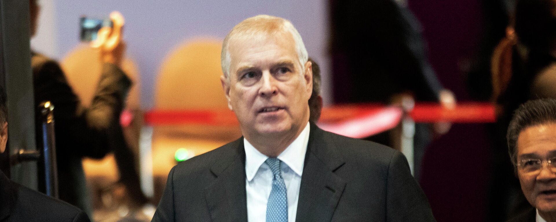 In this Nov. 3, 2019 file photo, Britain's Prince Andrew arrives at ASEAN Business and Investment Summit (ABIS) in Nonthaburi, Thailand. Prince Andrew wasn’t on trial in the Ghislaine Maxwell sex trafficking case, but her conviction is bad news for the man who is ninth in line to the British throne. (AP Photo/Sakchai Lalit, file) - Sputnik International, 1920, 21.02.2022