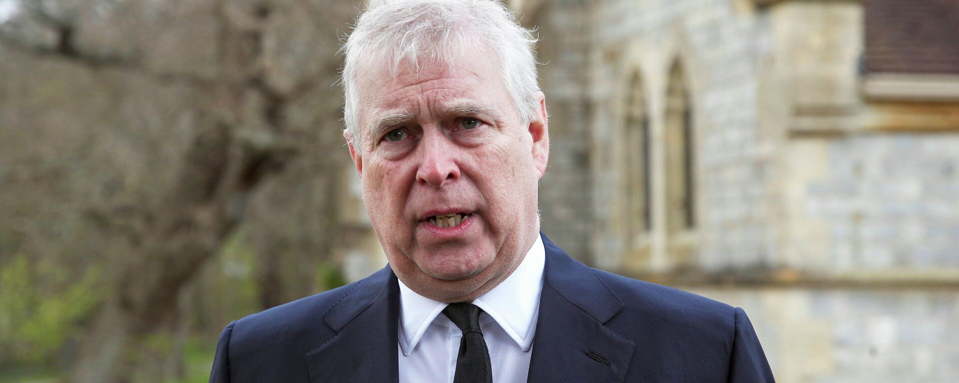 Britain's Prince Andrew speaks during a television interview at the Royal Chapel of All Saints at Royal Lodge, Windsor, April 11, 2021 - Sputnik International, 1920, 18.06.2022