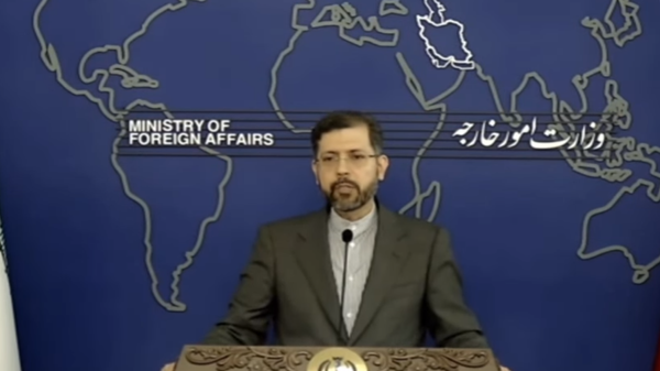 Iranian Foreign Ministry spokesperson Saeed Khatibzadeh at a regular press conference on January 25, 2022 - Sputnik International