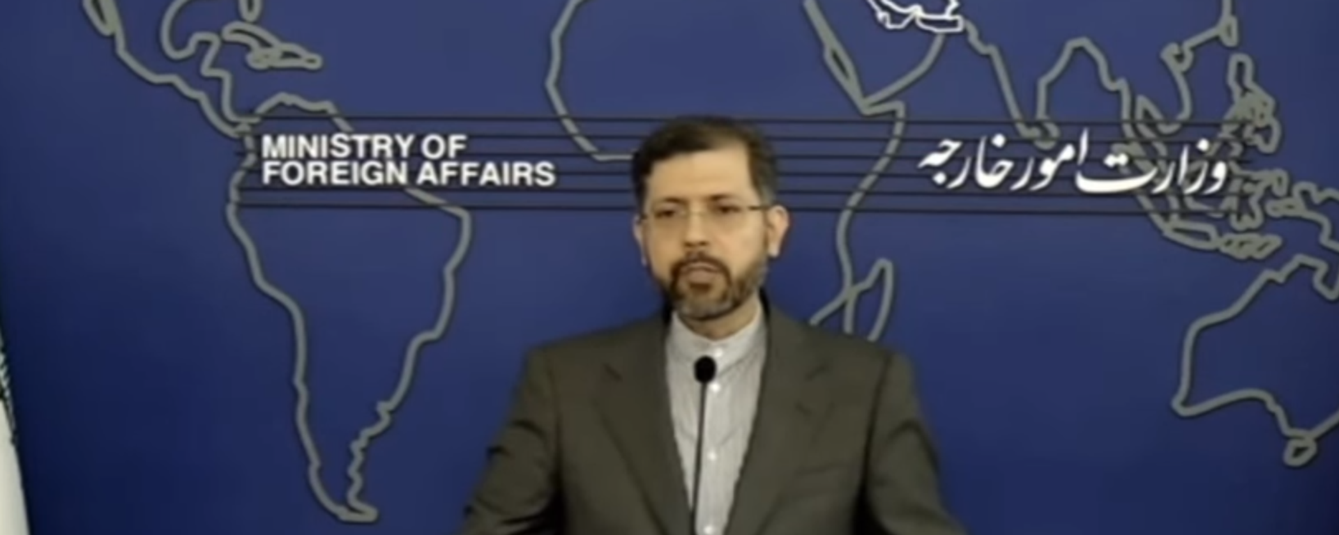 Iranian Foreign Ministry spokesperson Saeed Khatibzadeh at a regular press conference on January 25, 2022 - Sputnik International, 1920, 27.05.2022