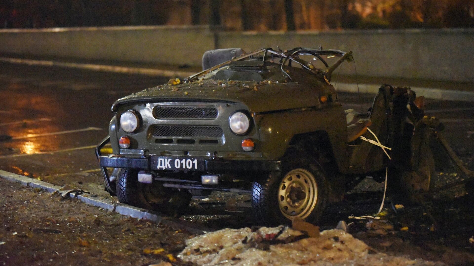 Car bombing in Donetsk - Sputnik International, 1920, 19.02.2022