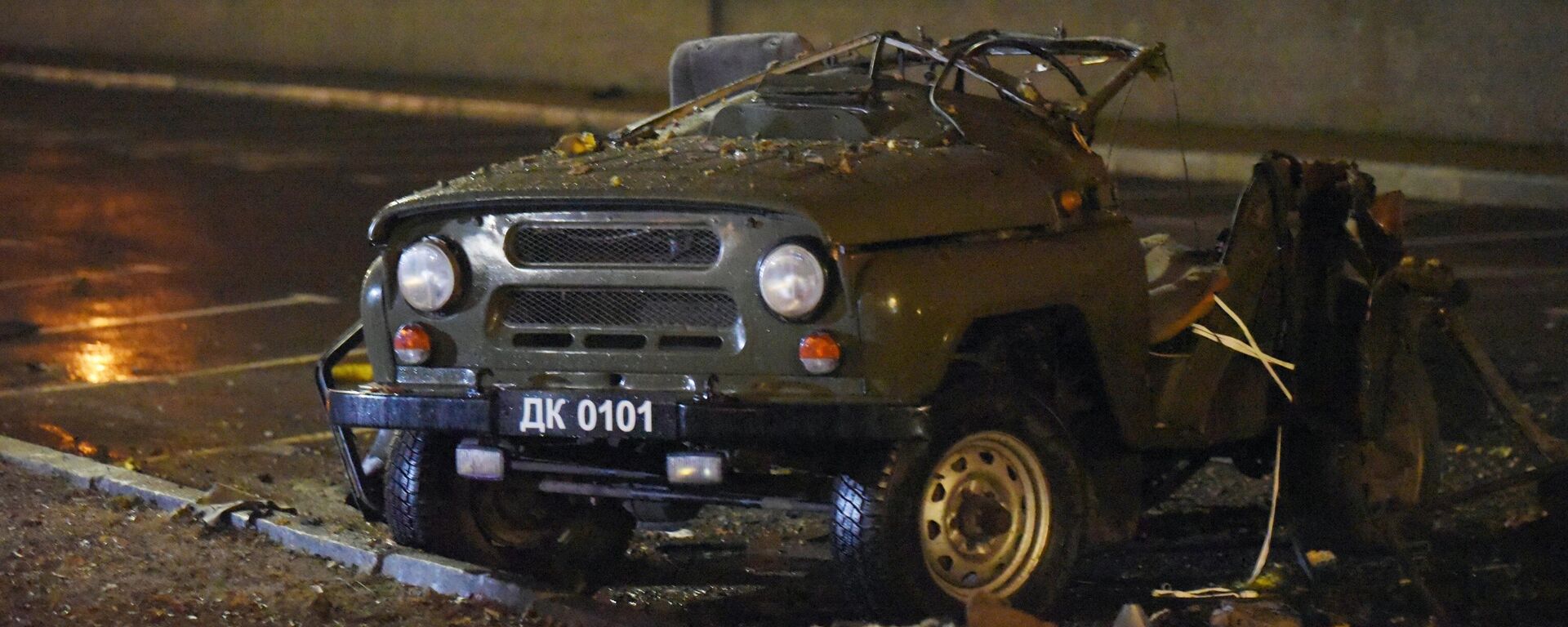 Car bombing in Donetsk - Sputnik International, 1920, 19.02.2022