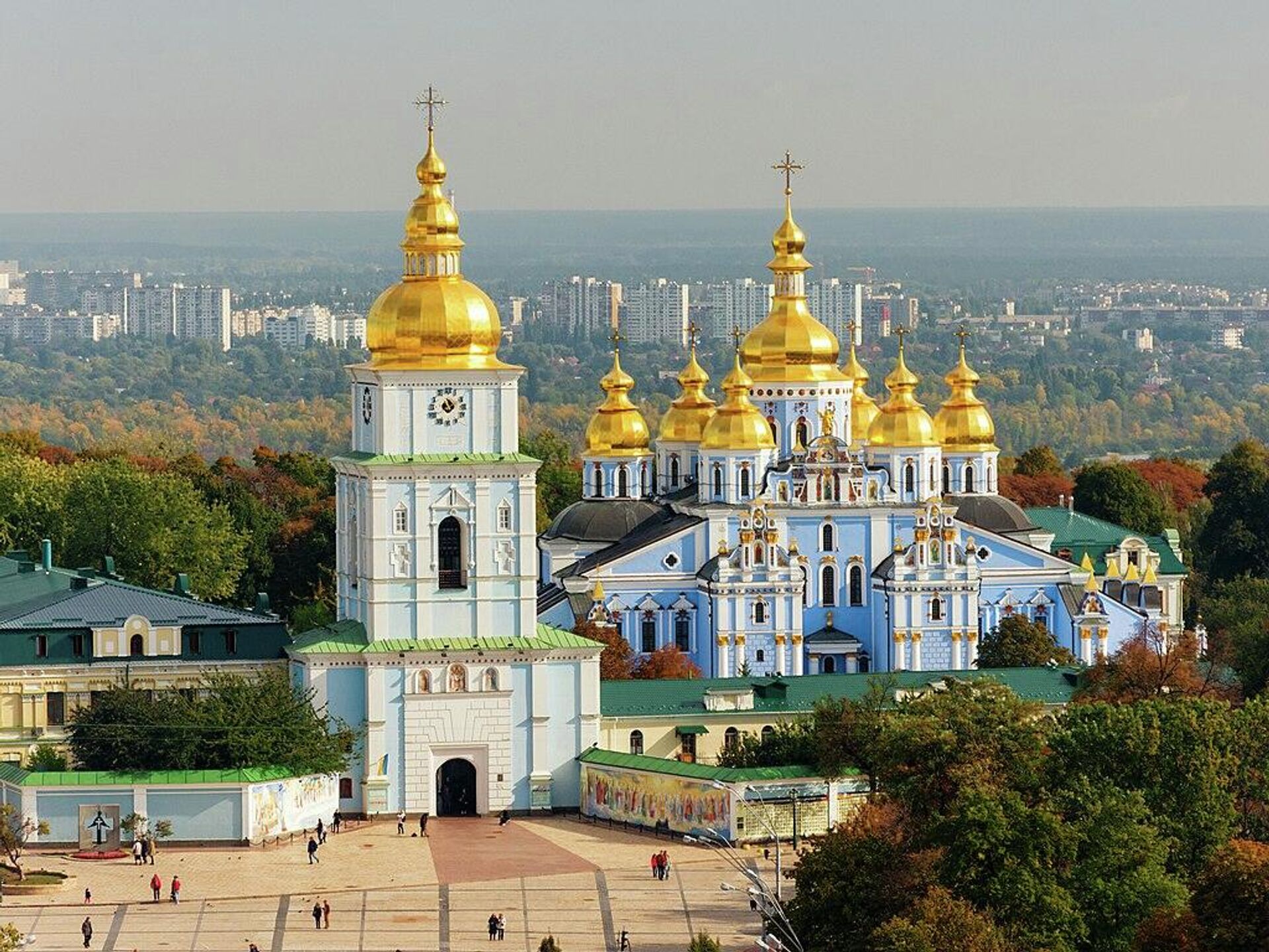 St. Michael's Golden-Domed Monastery, Kiev, Ukraine - Sputnik International, 1920, 22.02.2022