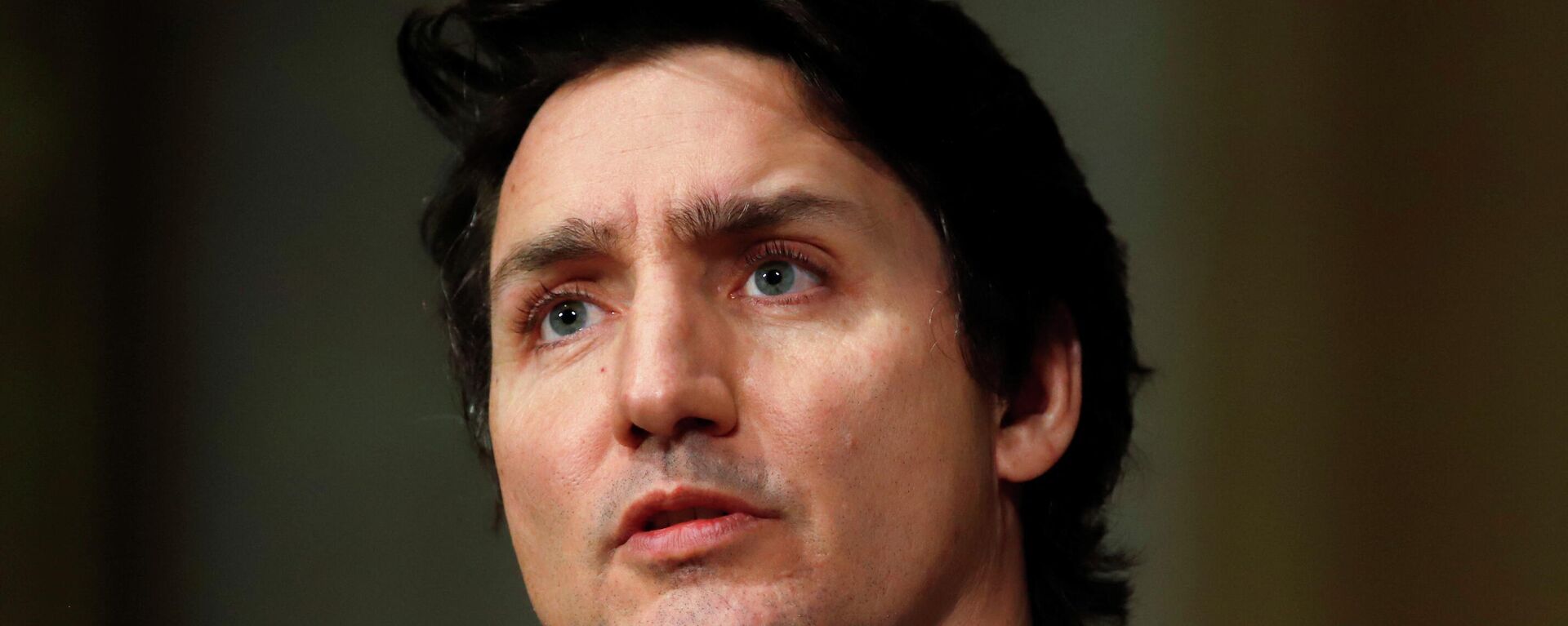 Canada's Prime Minister Justin Trudeau speaks at a news conference about the situation in Ukraine, in Ottawa, Ontario, Canada, February 22, 2022 - Sputnik International, 1920, 01.03.2022